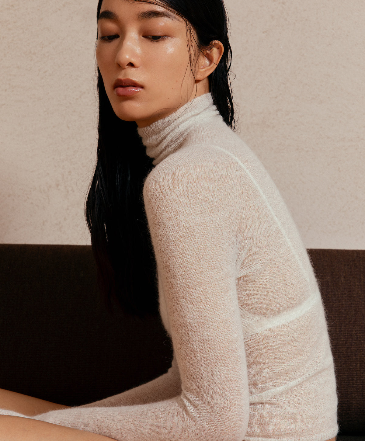 SHEER|Alpaca Sweater