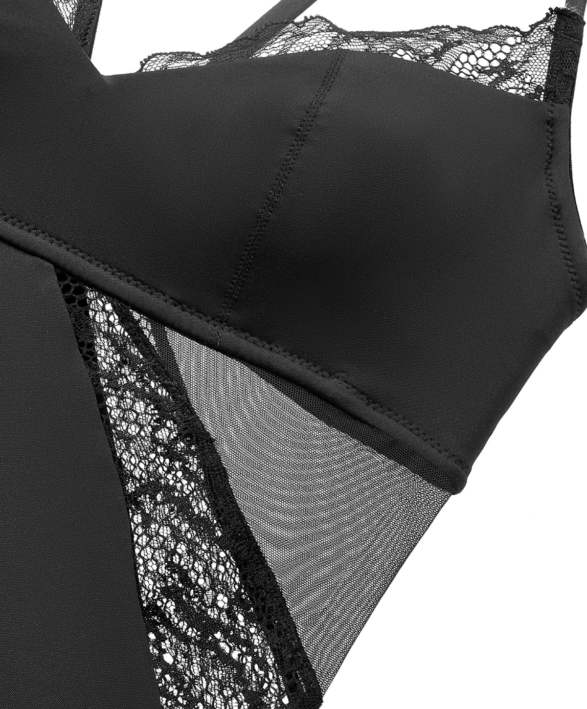 BOUNDARY | Lace Patchwork Cami