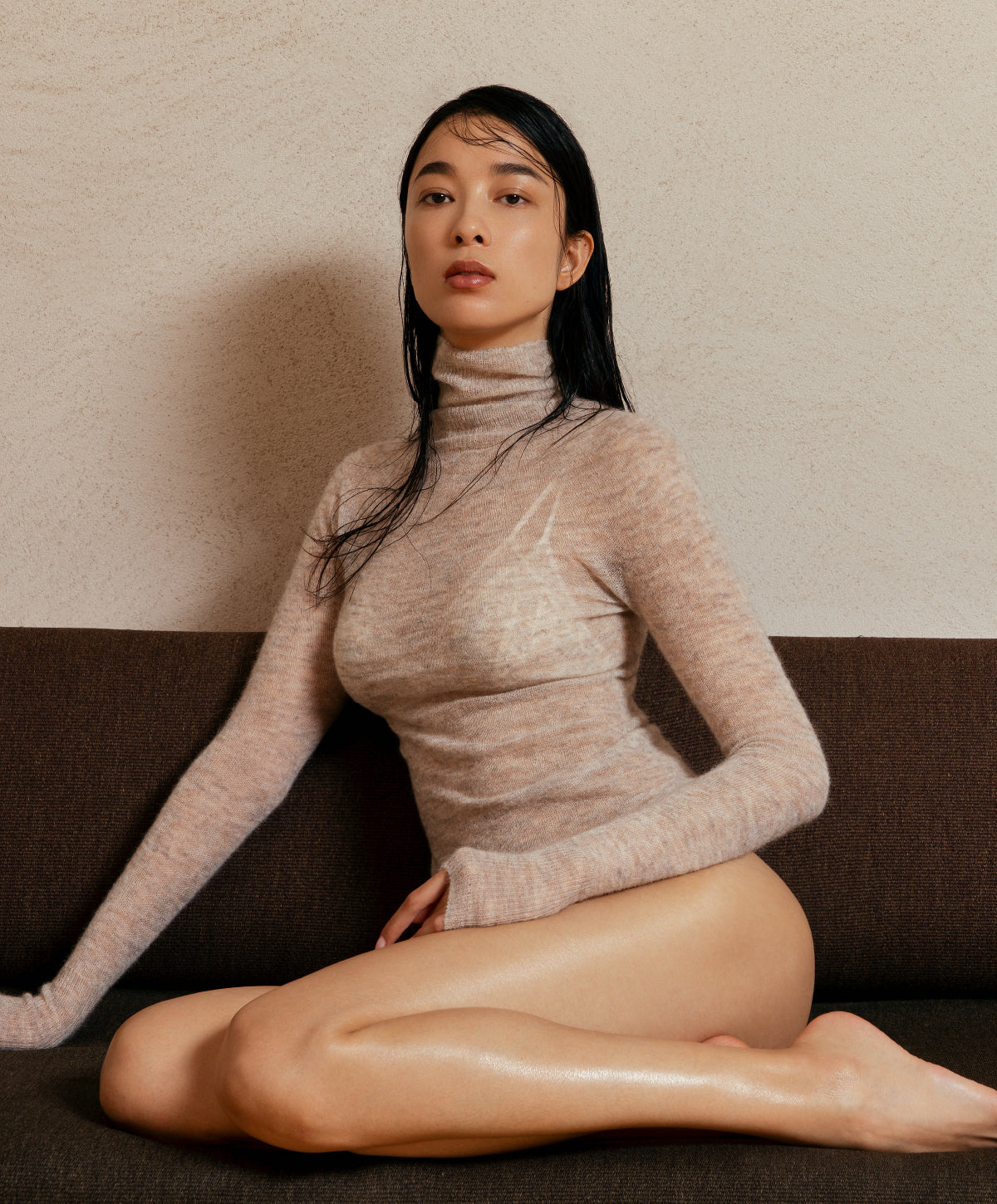 SHEER|Alpaca Sweater