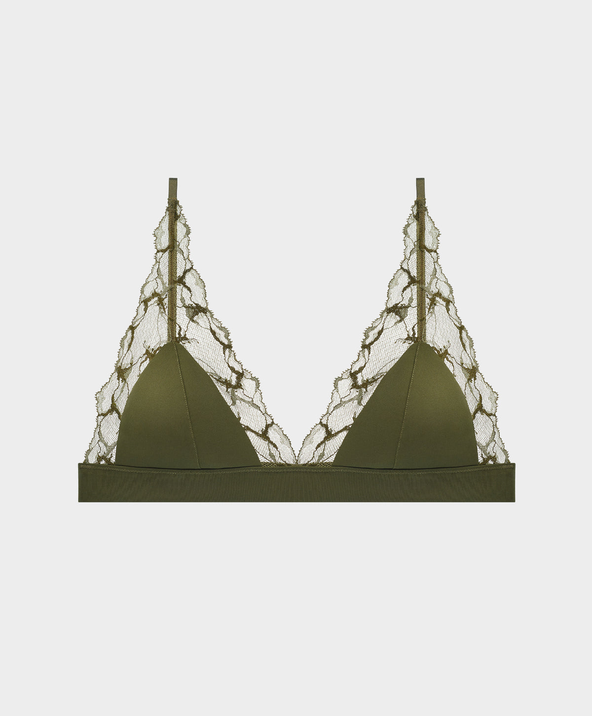 BOUNDARY | Lace Trim Triangle