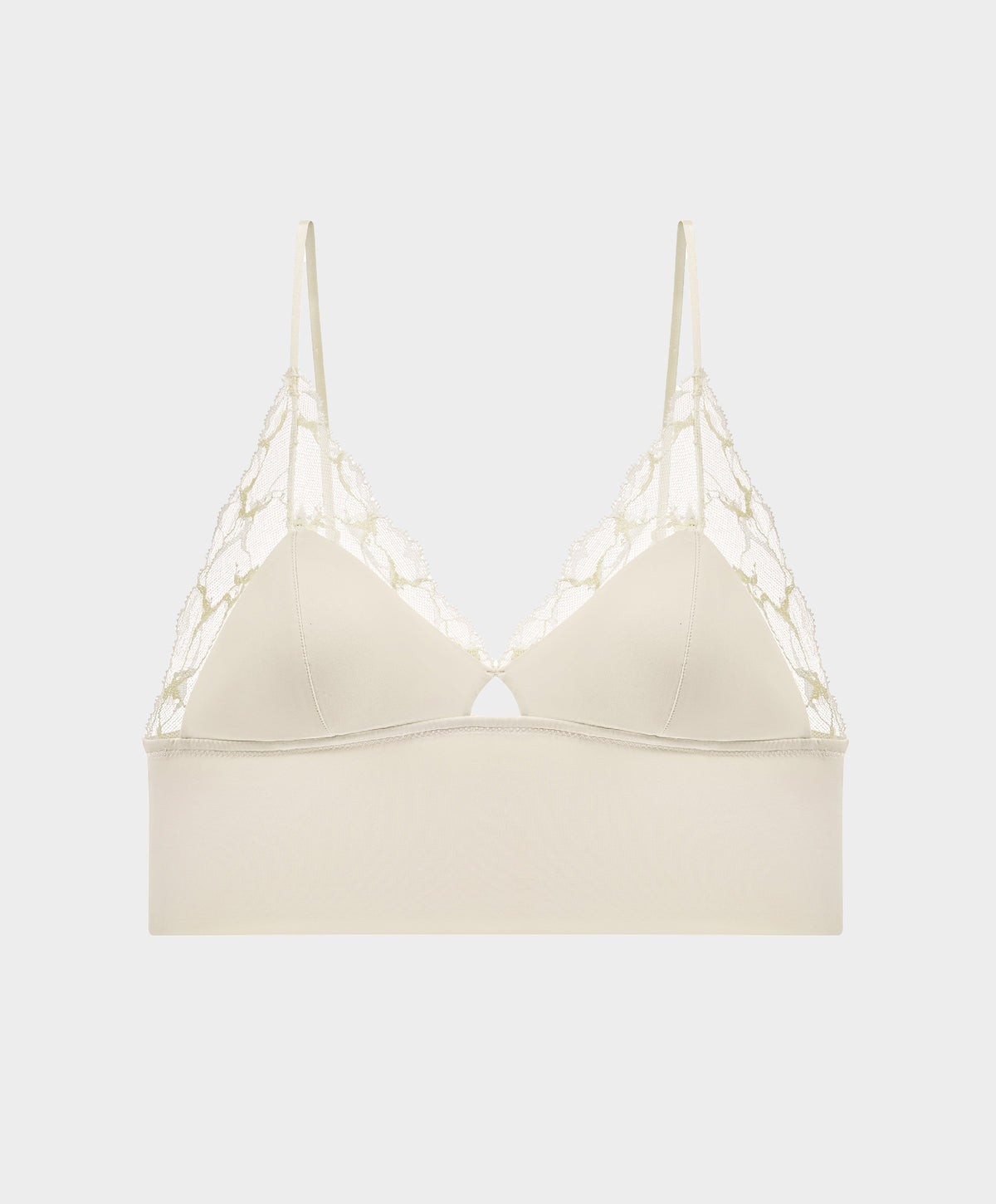 BOUNDARY | Lace Trim Crop Top