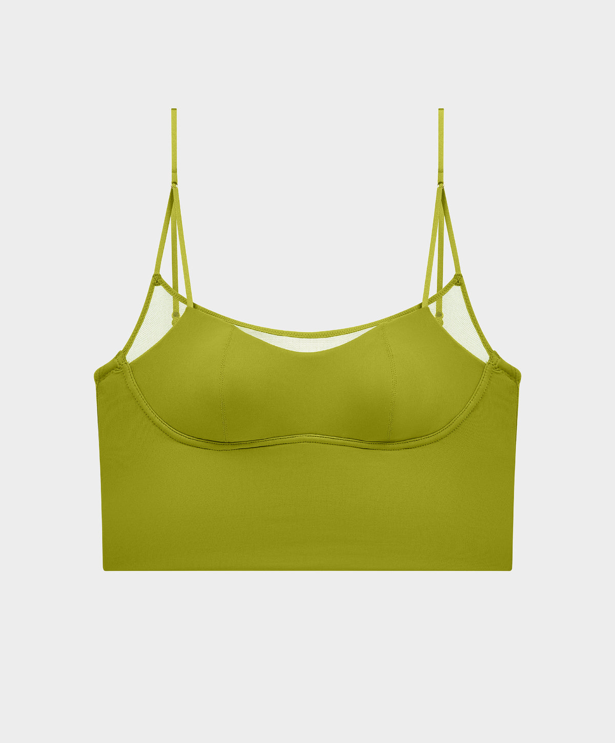 EVOLVE | Double Layered Scoop Crop Top