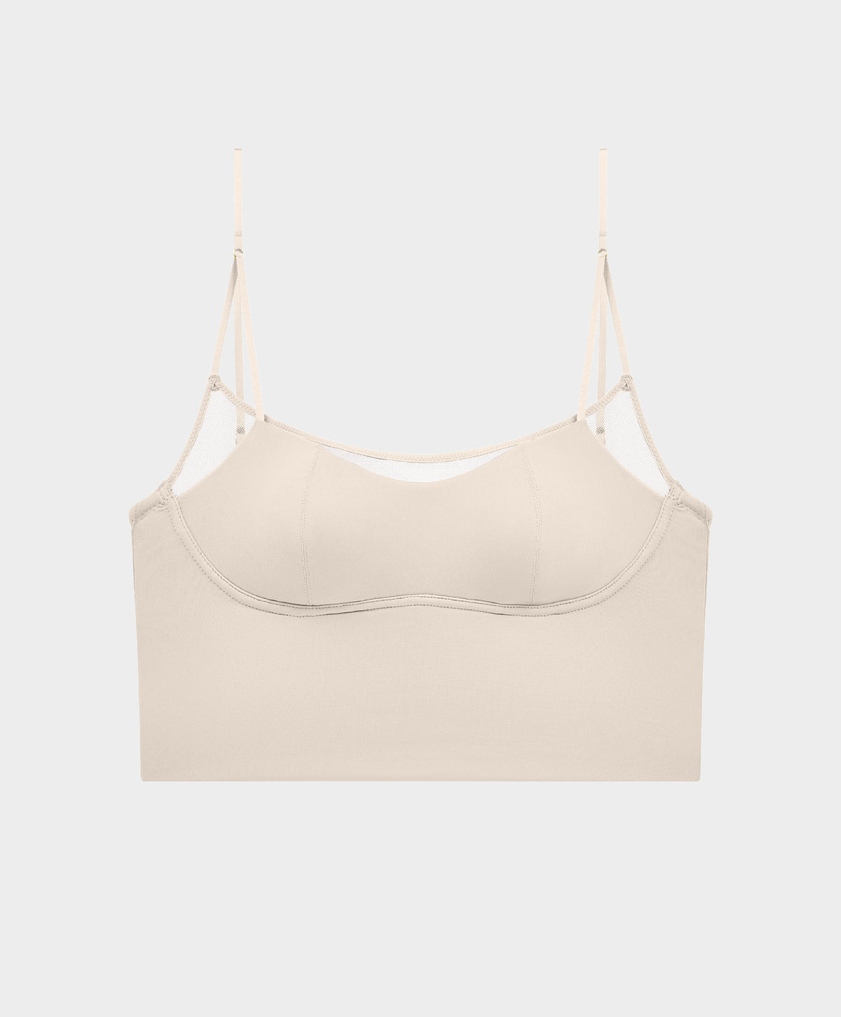 EVOLVE | Double Layered Scoop Crop Top