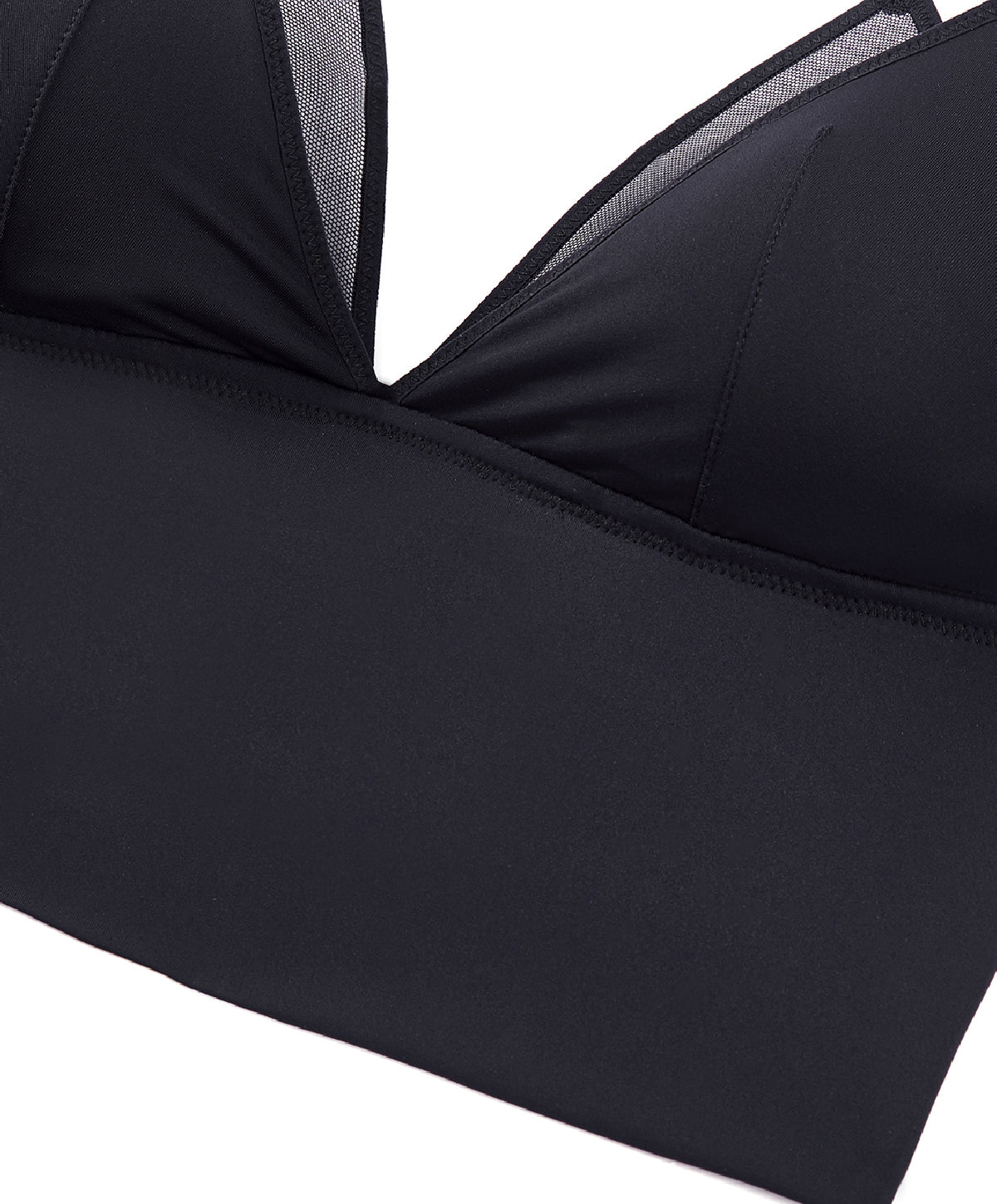 EVOLVE | Double Layered Triangle Crop Top