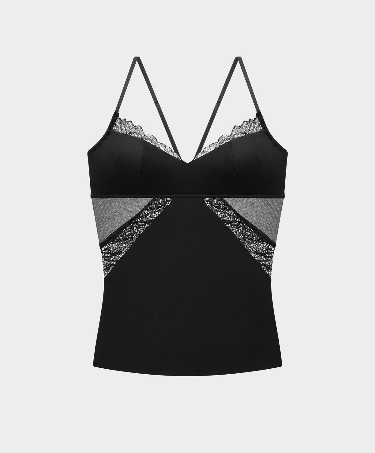 BOUNDARY | Lace Patchwork Cami