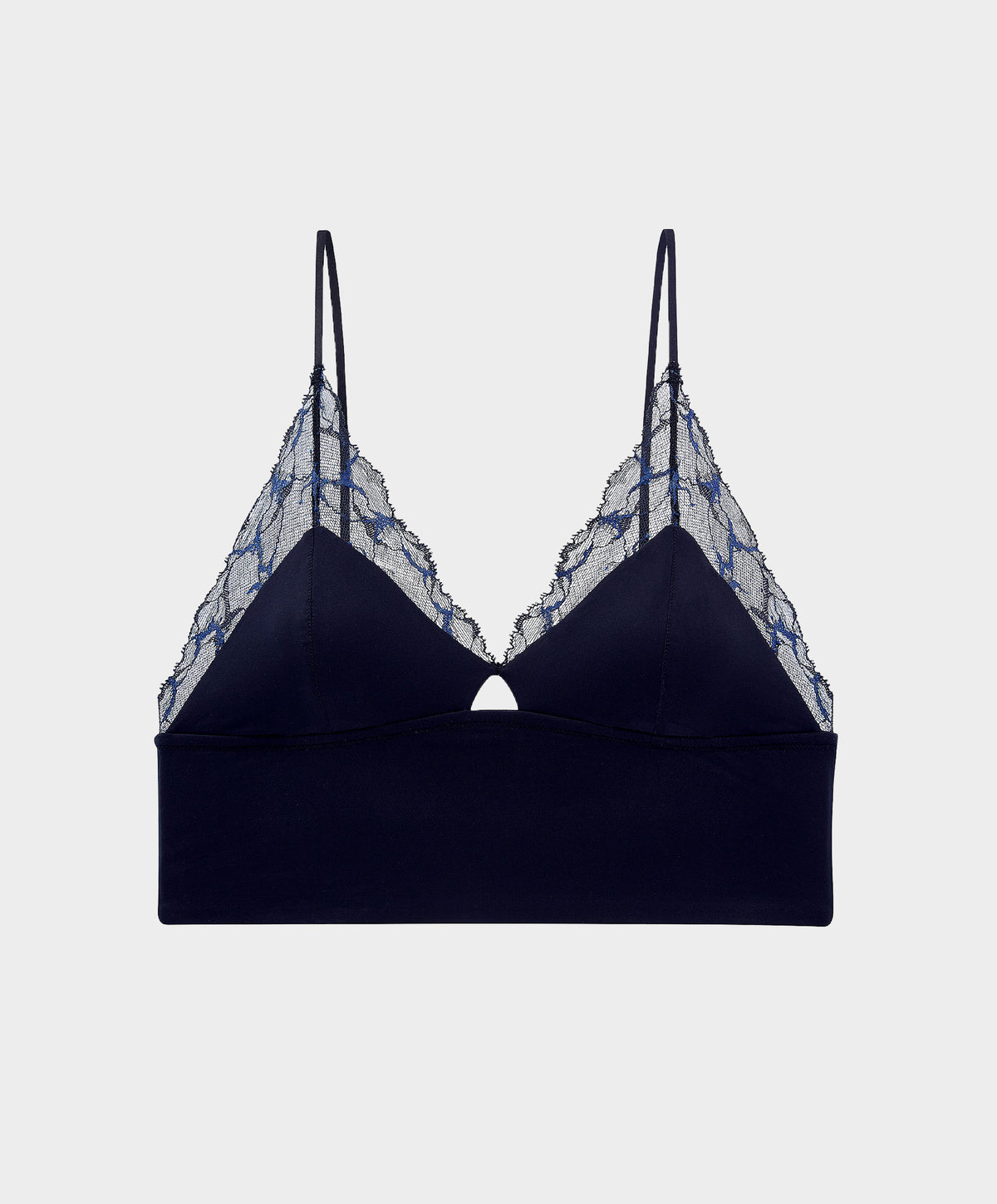 BOUNDARY | Lace Trim Crop Top