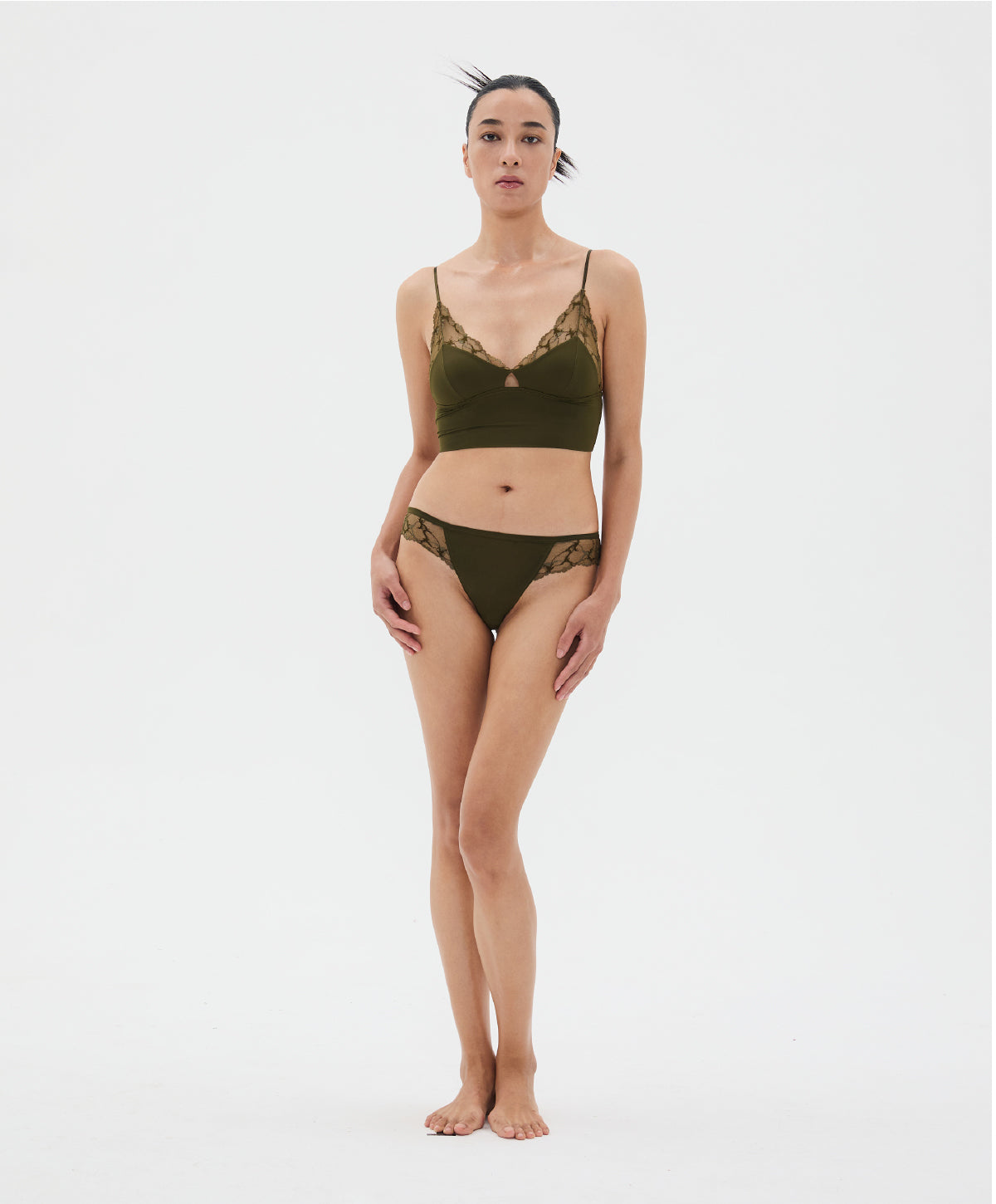 BOUNDARY | Mid-Waist Lace Bikini