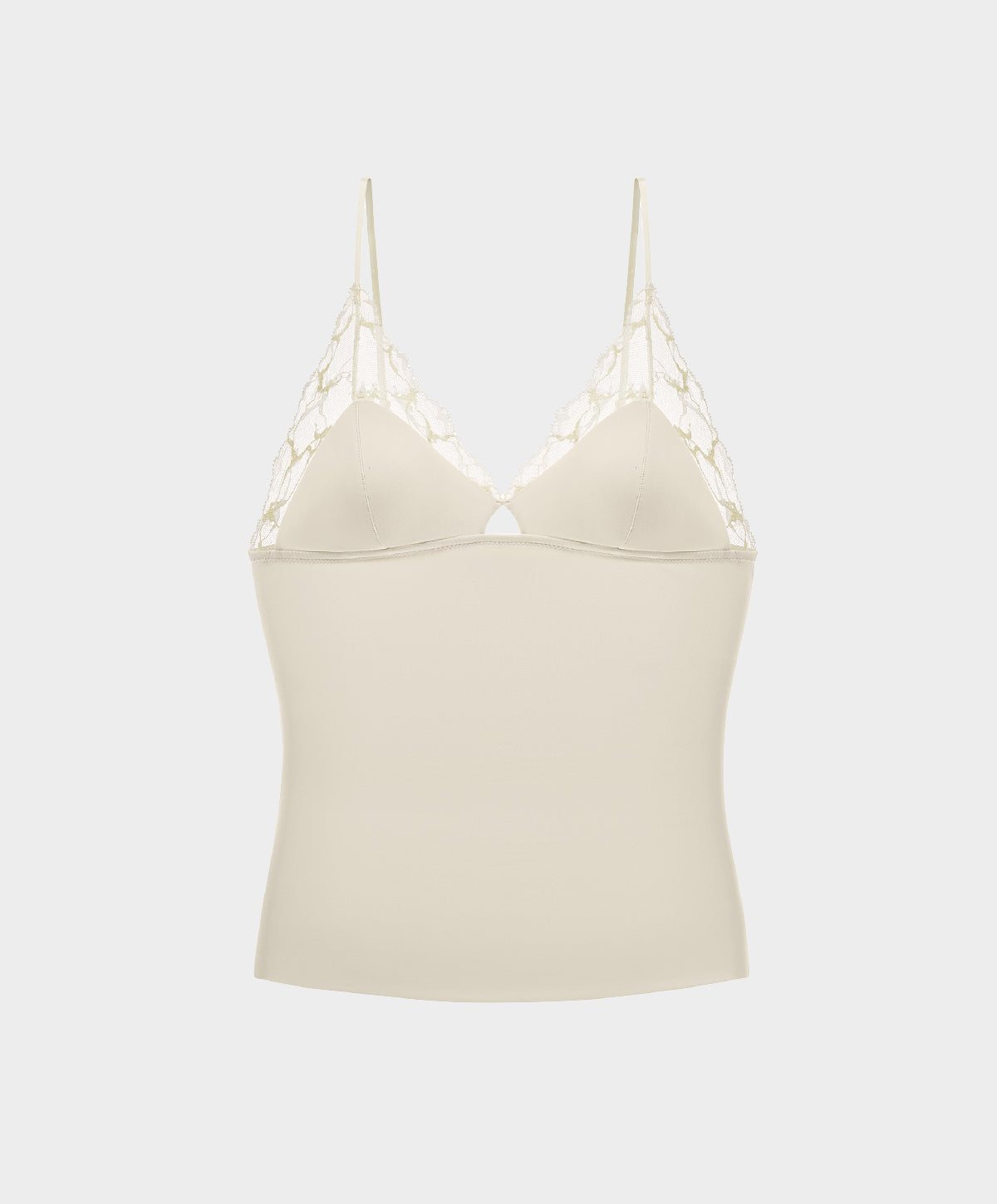 BOUNDARY | Lace Trim Long Top