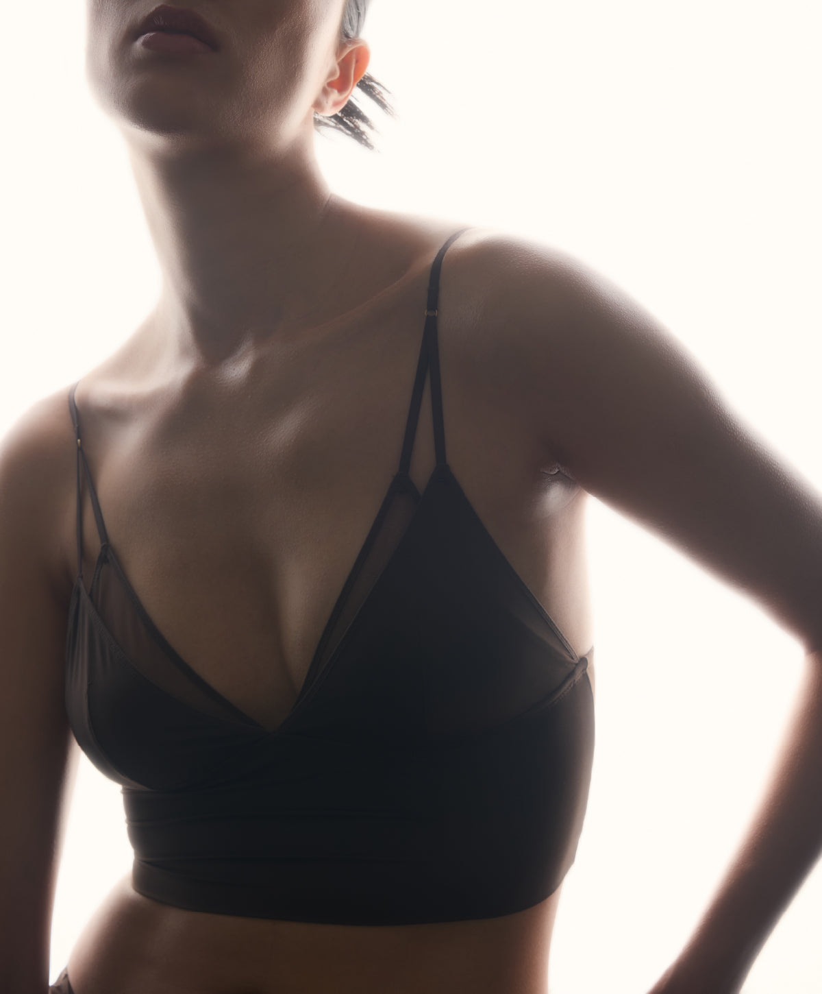 EVOLVE | Double Layered Triangle Crop Top