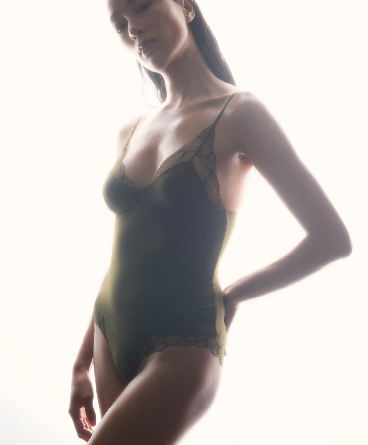 BOUNDARY | Mid-Waist Lace Bikini