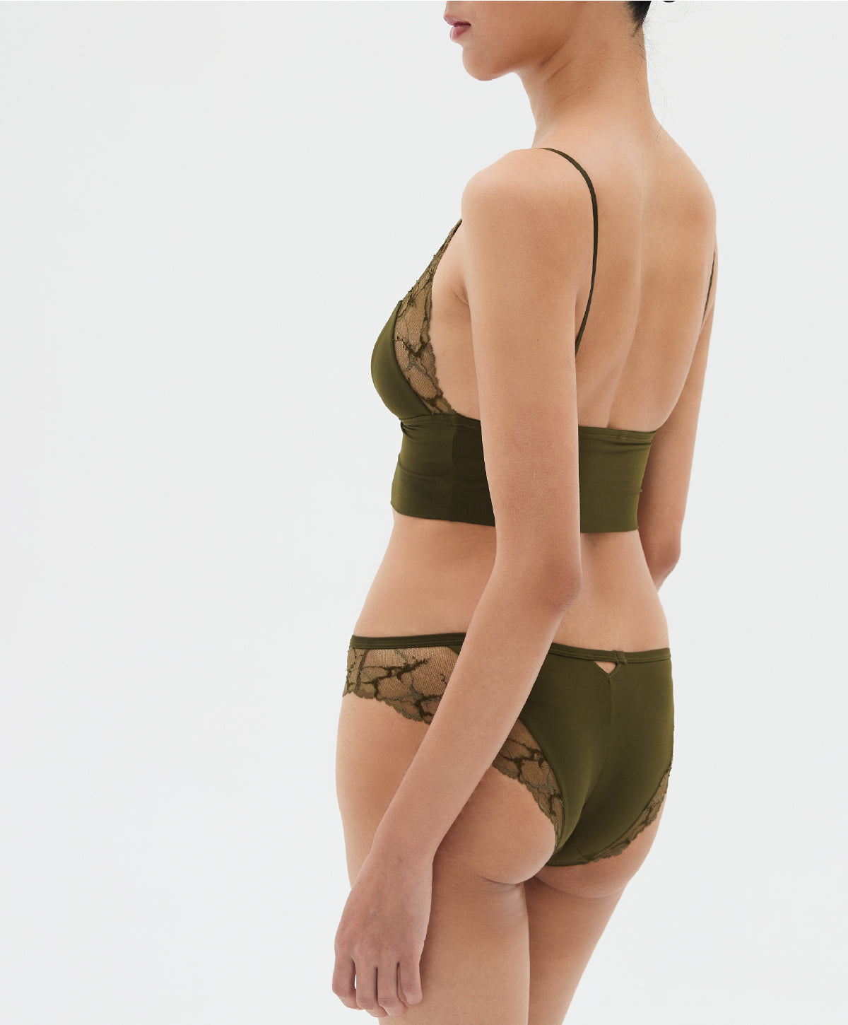 BOUNDARY | Mid-Waist Lace Bikini