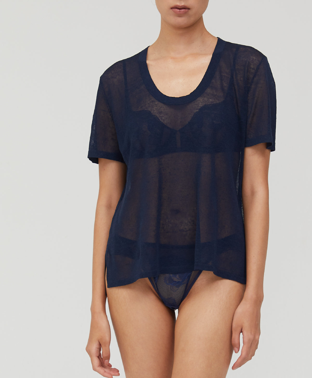 SHEER｜Linen T-Shirt