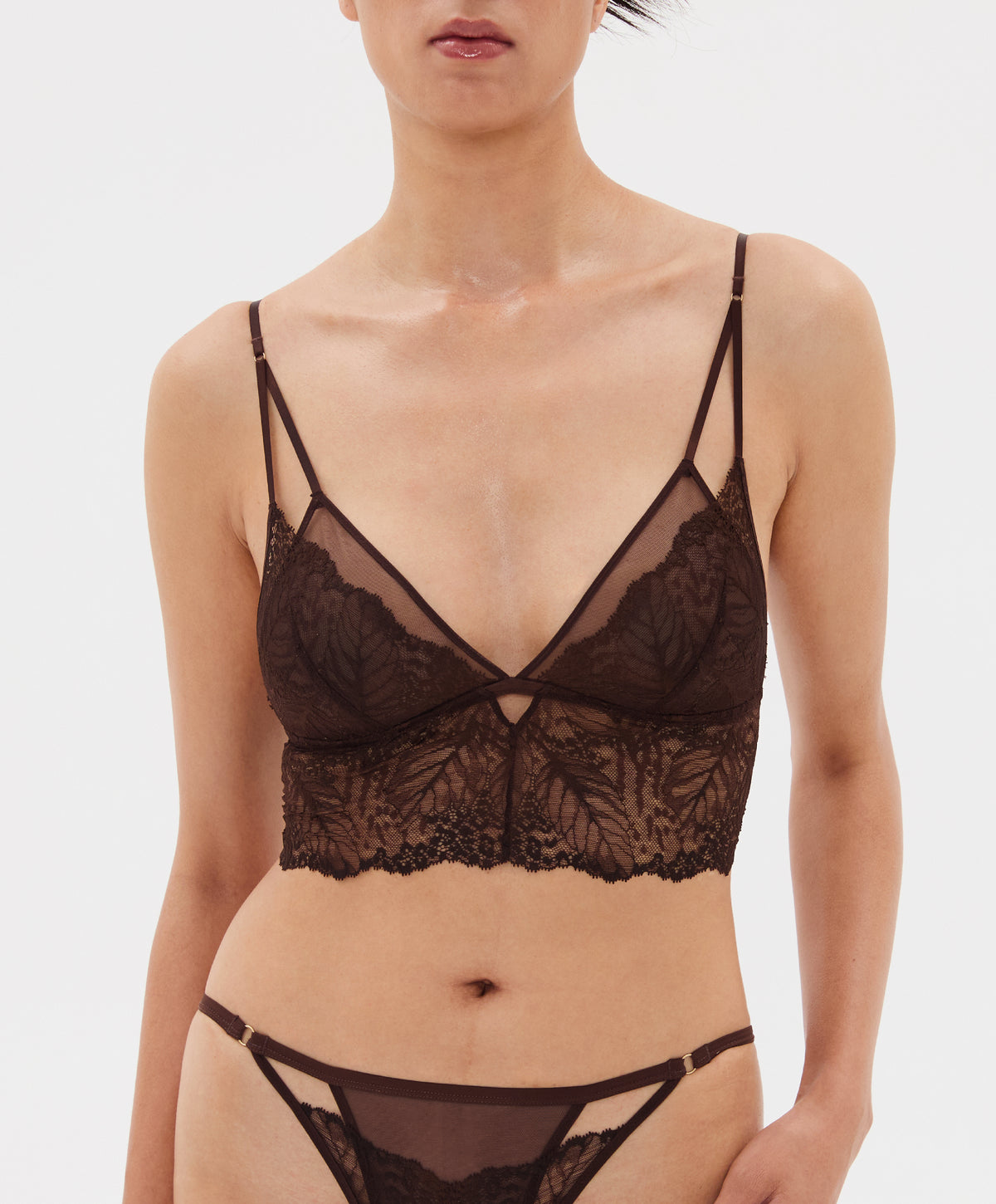 OMBRE | Triangle Lace Top