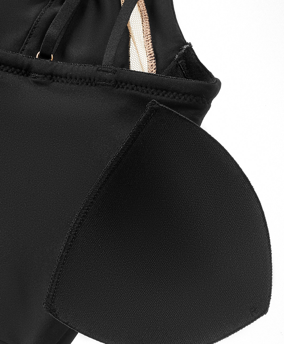 BOUNDARY | Tulle Patchwork Triangle Cami