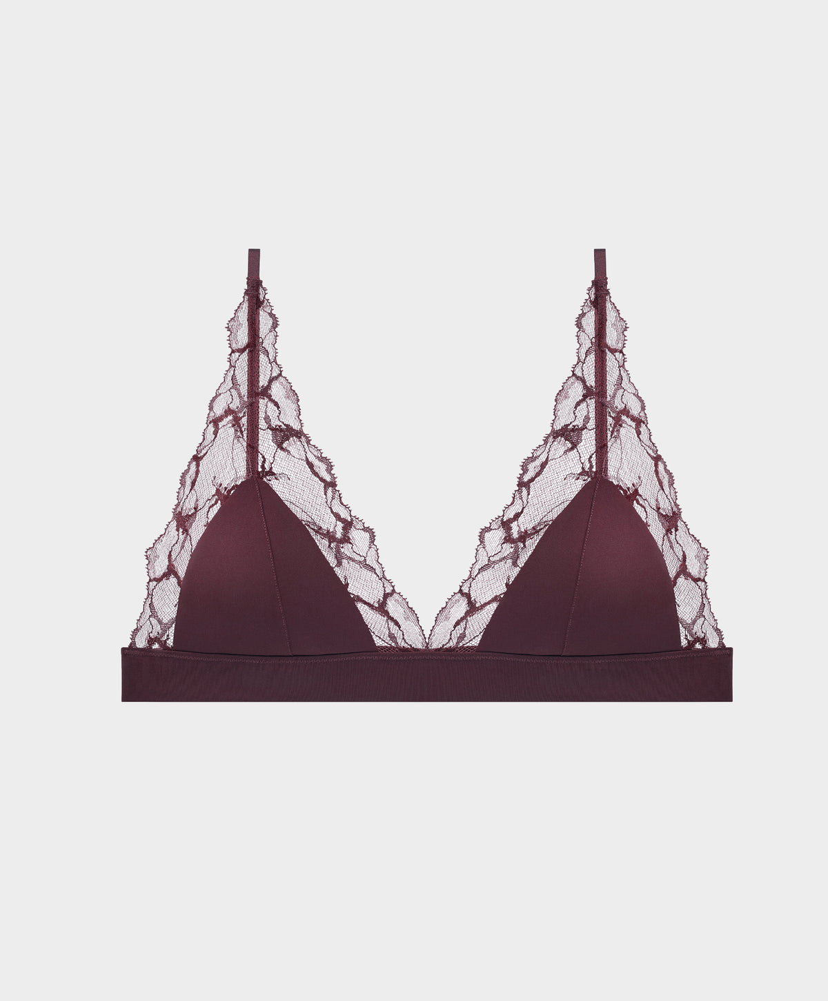 BOUNDARY | Lace Trim Triangle