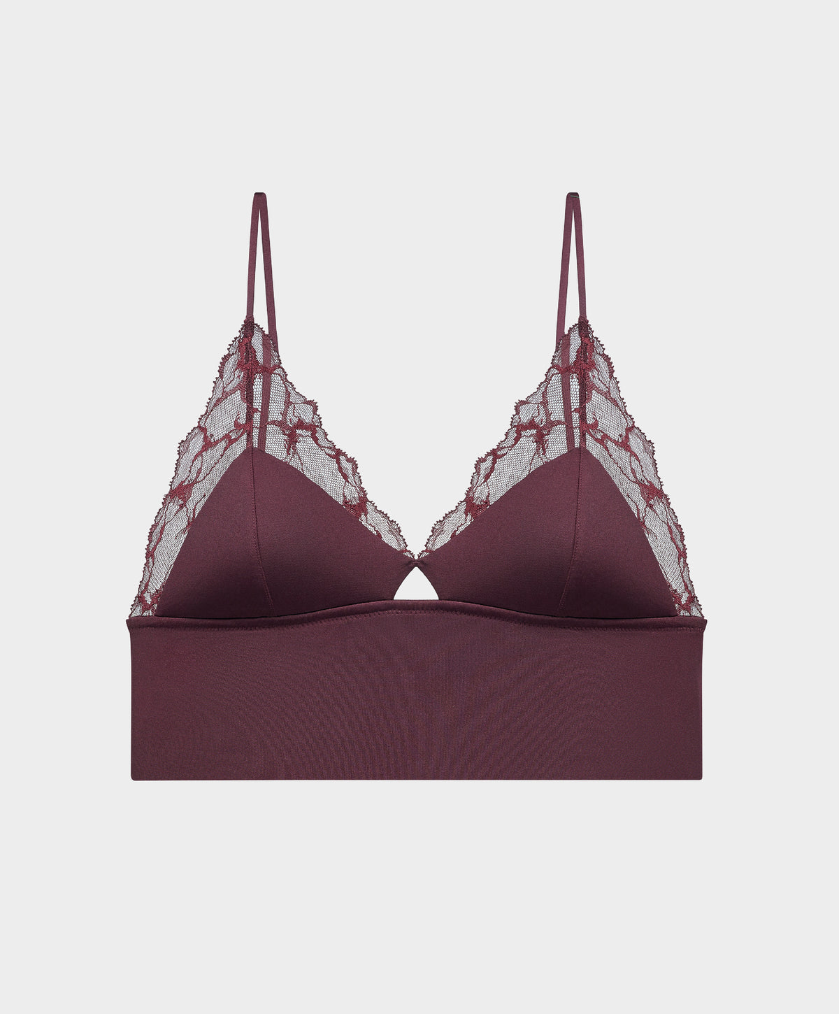BOUNDARY | Lace Trim Crop Top