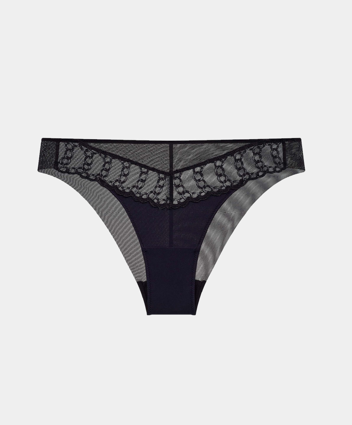 LINK | Mid-Waist Embroidered Bikini