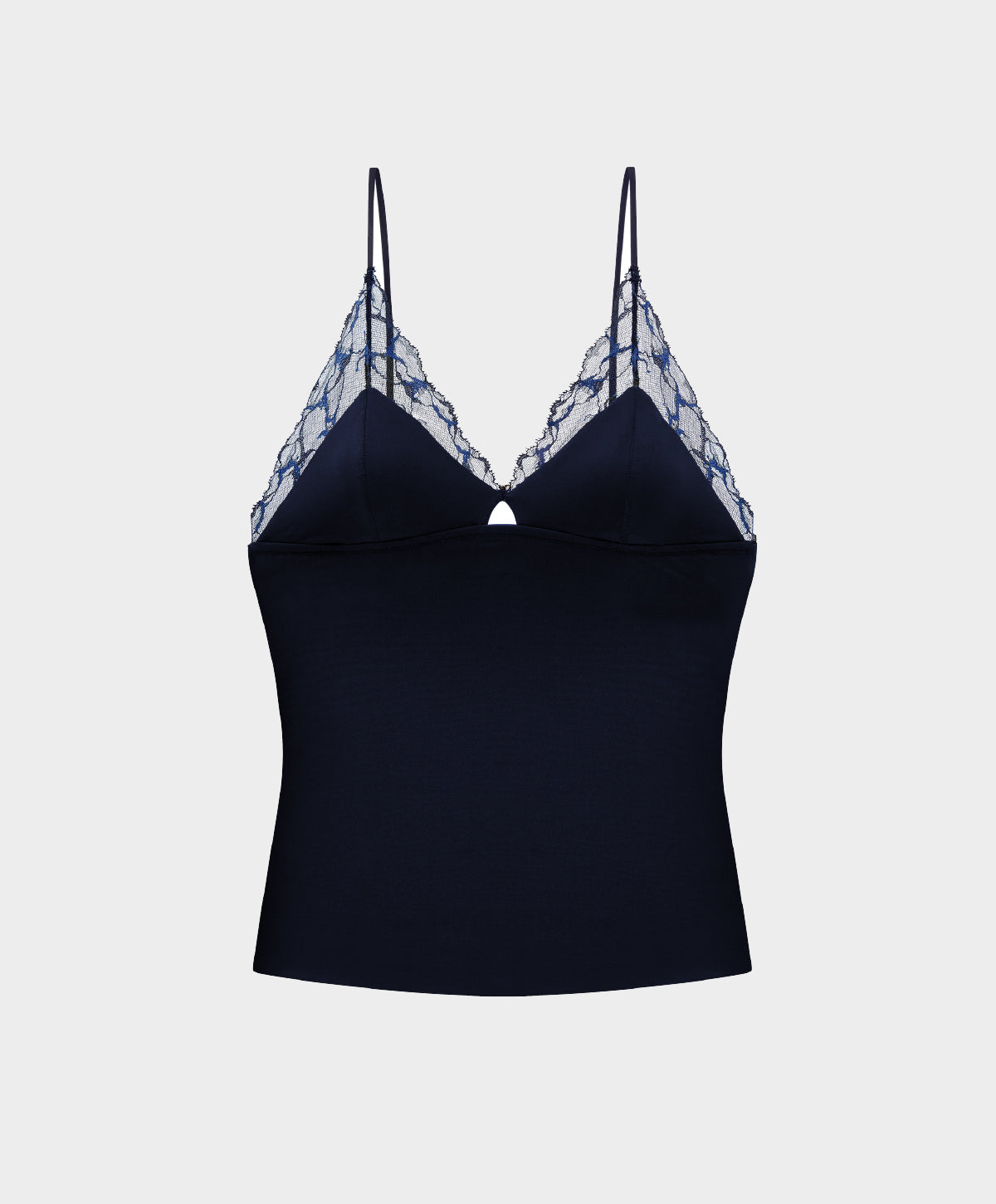 BOUNDARY | Lace Trim Long Top