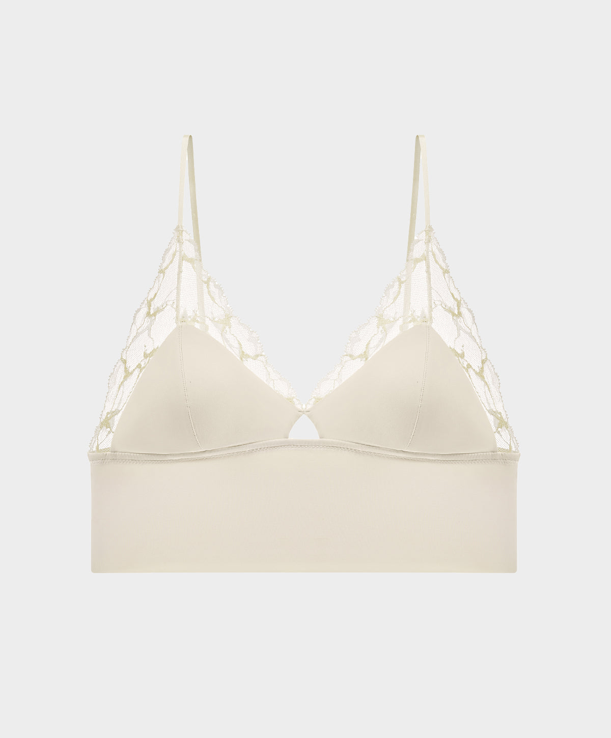 BOUNDARY | Lace Trim Crop Top